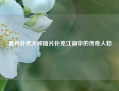 德州扑克大神图片扑克江湖中的传奇人物